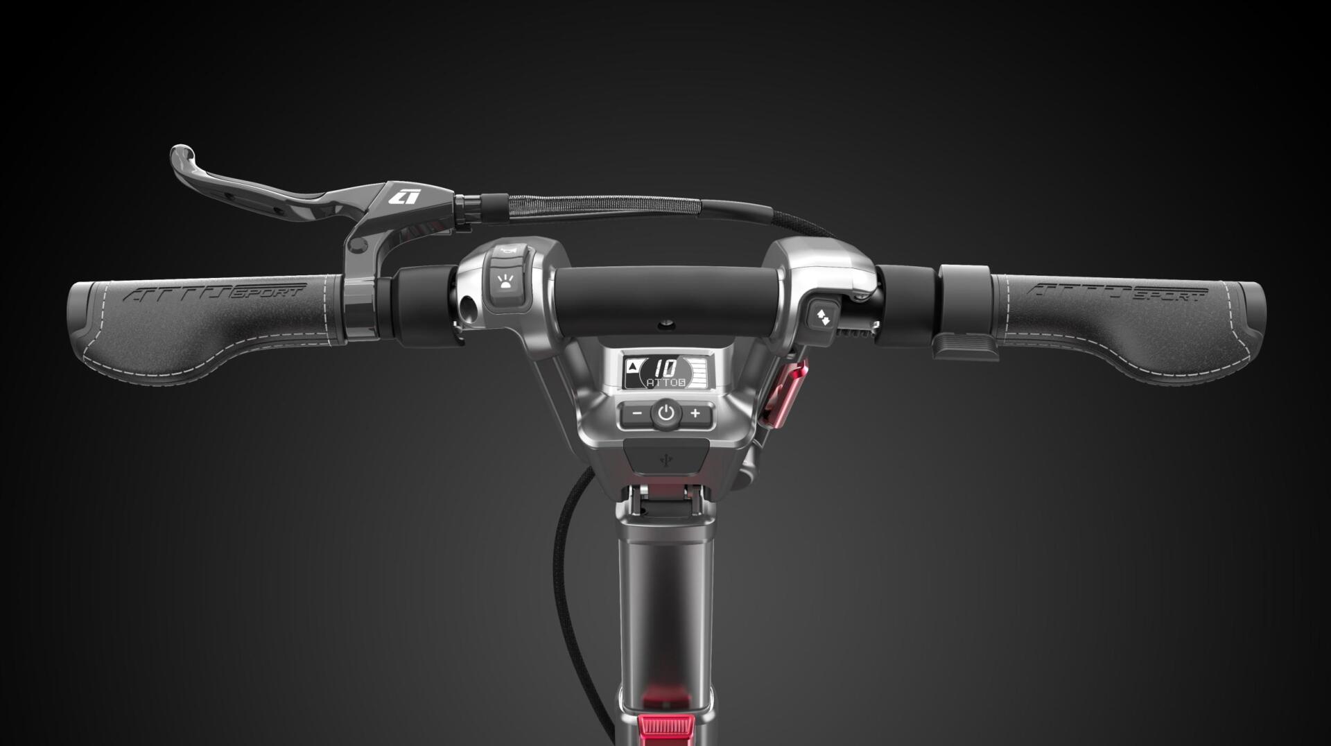 Scooter Atto avec télécommande pour l'allumage du scooter Scooter Atto avec télécommande pour l'allumage du scooter