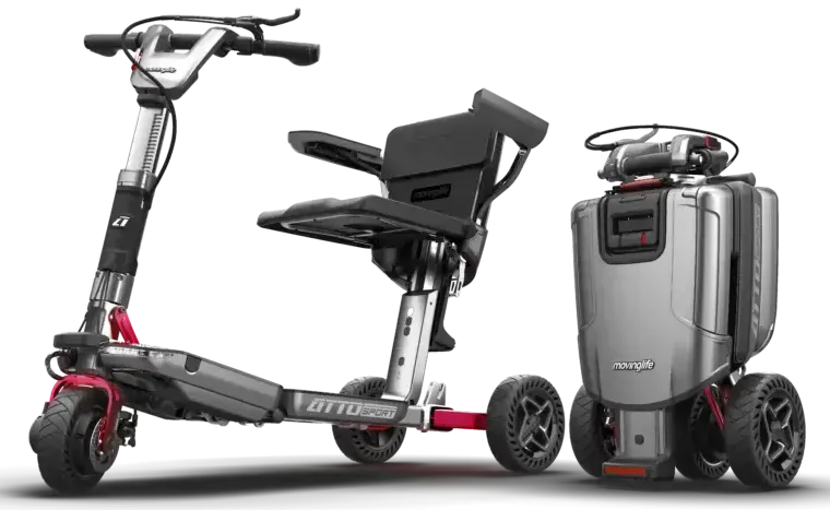 SCOOTER ELECTRIQUE 3 RSCOOTER ELECTRIQUE 3 ROUES ATTO SPORT Version 10Km/HOUES ATTO SPORT homologué SCOOTER ELECTRIQUE 3 ROUES ATTO SPORT Version 10Km/H