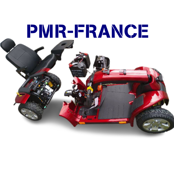 Scooter électrique démontable pour PMR - Modèle XL 130 de la marque Pride, offrant une mobilité pratique et fiable