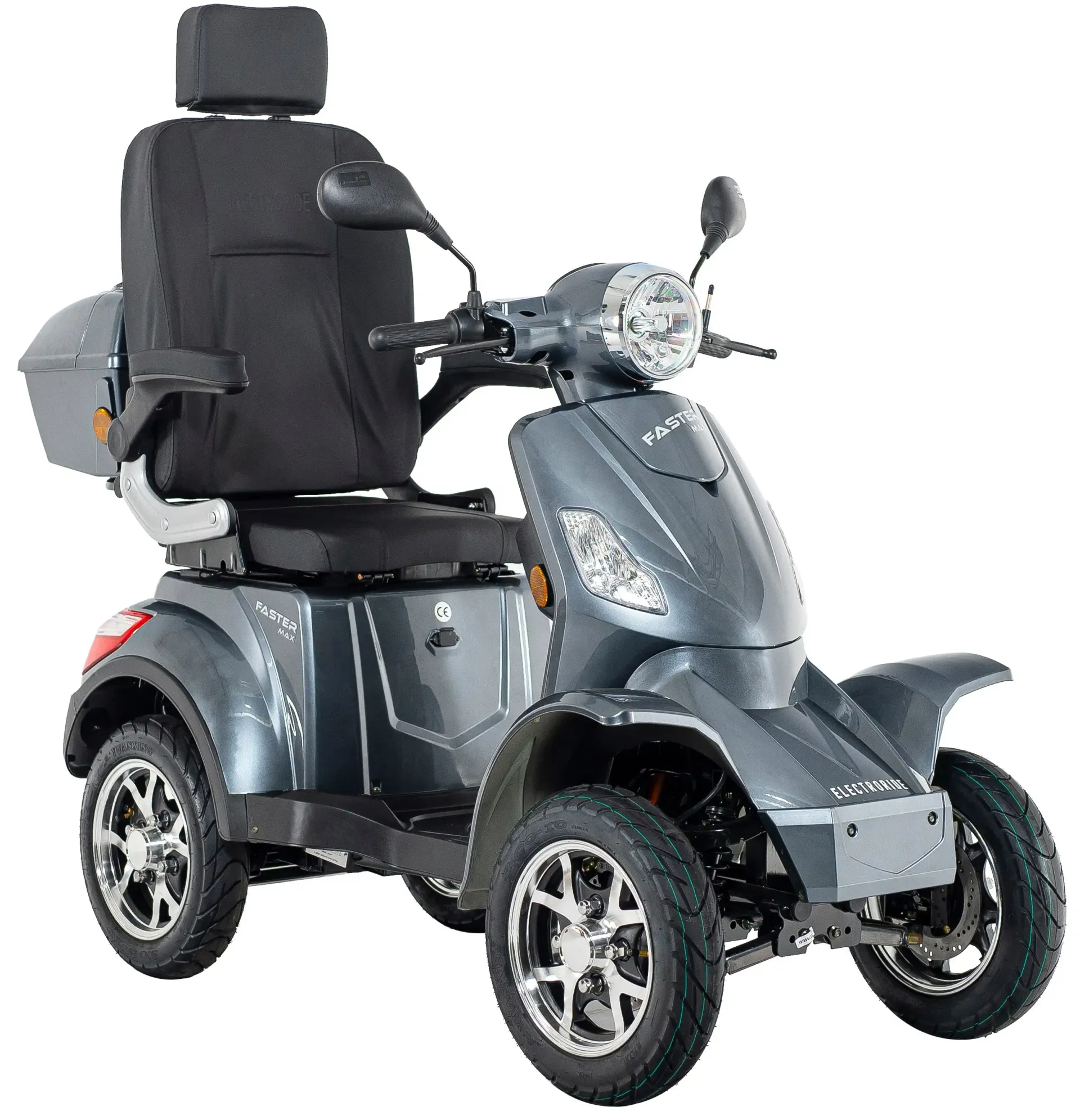 Scooter FASTER MAX ELECTRDE Puissant 1000W, sécurisé et homologué pour la route. Idéal pour la mobilité réduite