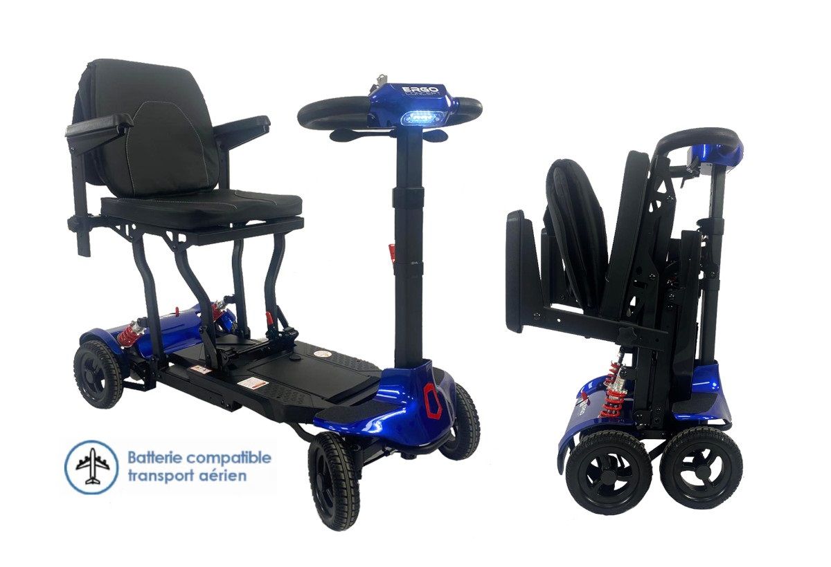 Nouveau Scooter électrique SWIFTY
4 ROUES – ULTRA LÉGER