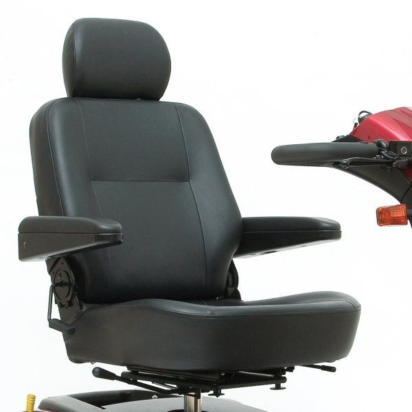 siège du scooter VICTORY XL 130 Rouge de chez PRIDE