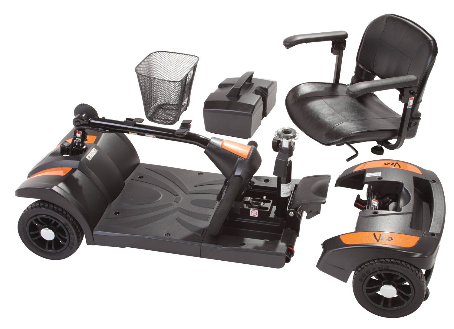 Scooter Rascal Veo et Veo X démontable