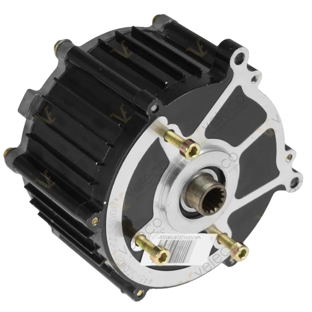 Accessoires moteur 48v pour scooter ZT15 VELECO frein électromagnétique, stable à trois roues, autonomie jusqu'à 60 km