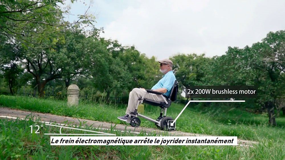 Traitement des pentes et freinage électromagnétique: