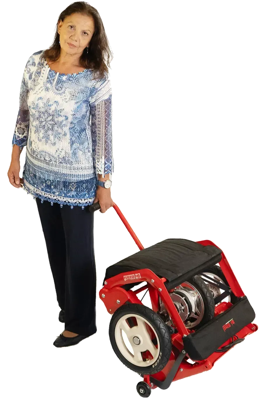 Scooter électrique Pliant DI BLASI R30 Scooter électrique DIBLASI Pliant R30 DI BLASI transport troller