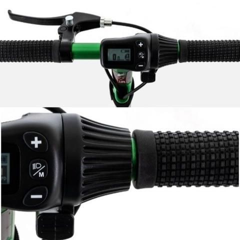 Scooter iRide : compact, léger (21kg) et portable. Batterie lithium-ion sûre pour voyager. Freins manuels et accélérateur pratique