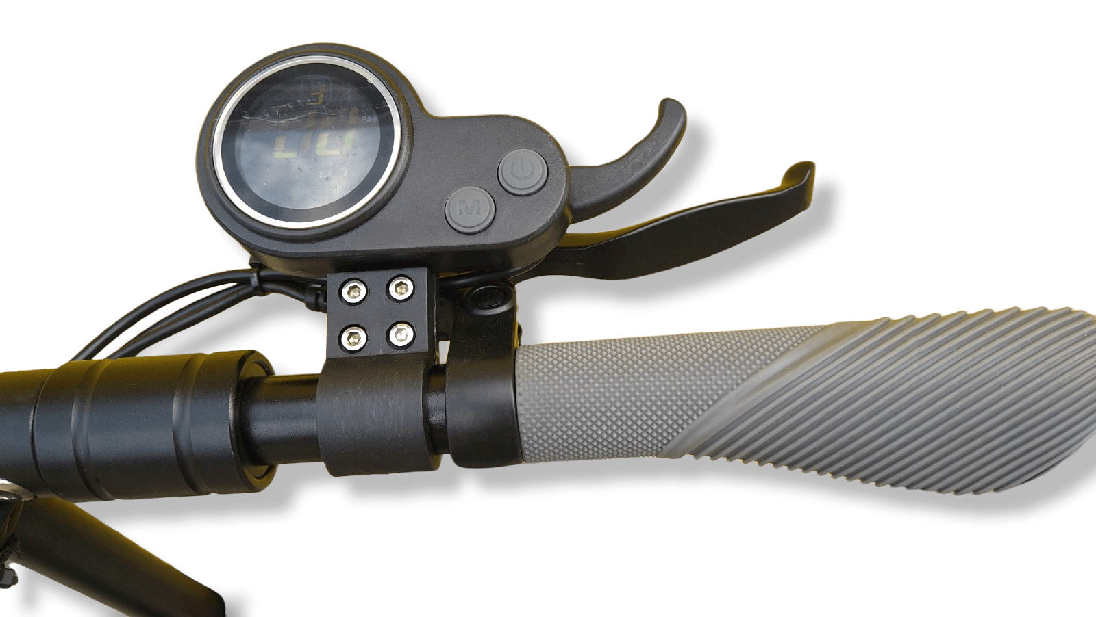 Poignet Affichage : écran LCD avec modes éco, normal et sport