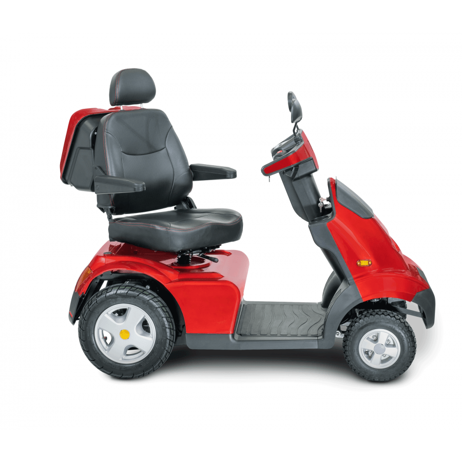 Scooter Breeze : conduite confortable et sécurisée. Disponible en versions 3 et 4 roues, avec volant amélioré et suspension active