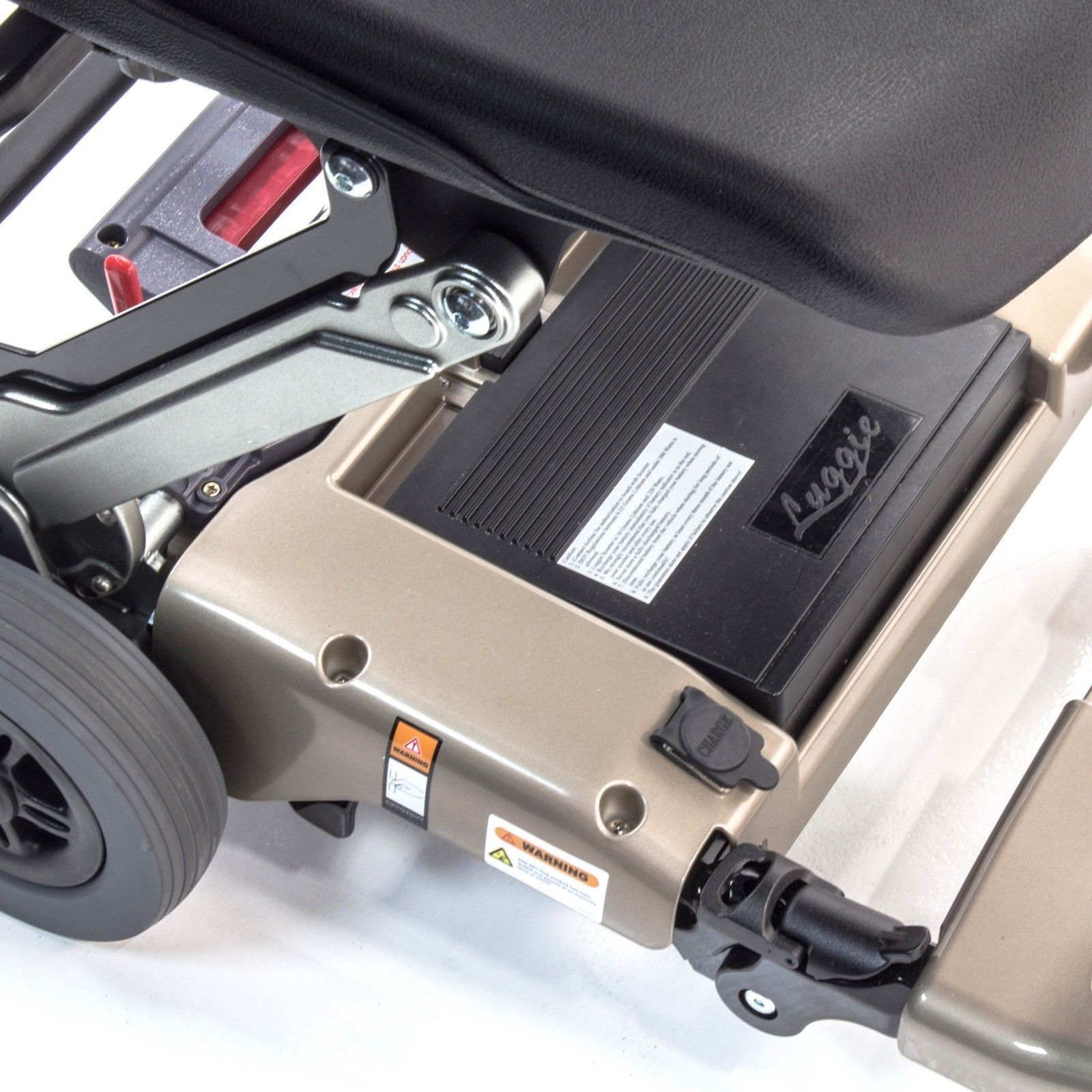 Scooter LUGGIE pliage manuel - Batterie Lithium, idéal pour mobilité réduite, avec siège 4 roues