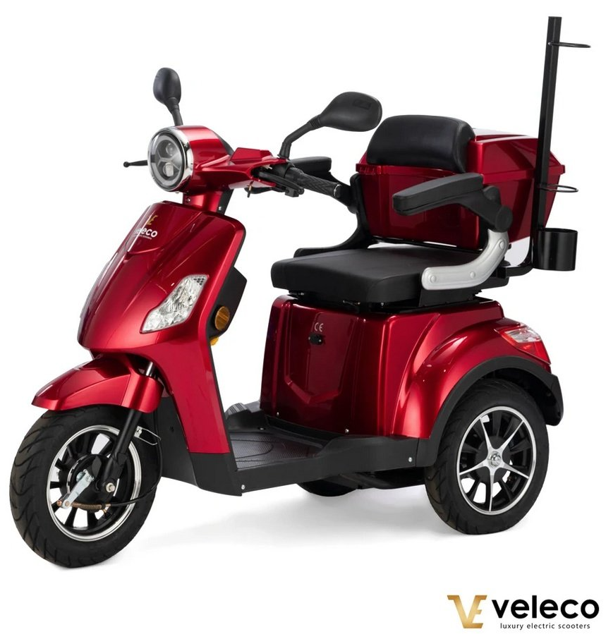 scooter Ultra Lite Traction 4 roues - batterie lithium Scooter haut de gamme DRACO VELECO : qualité, confort et performance pour tous. Vitesse max 25 km/h, autonomie 40-60 km