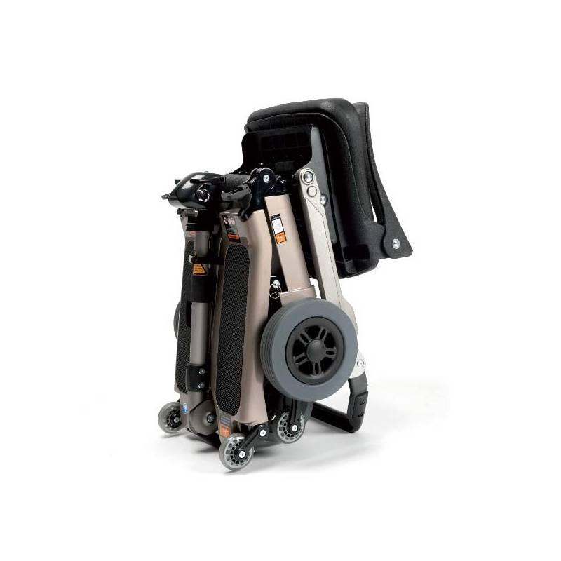 Scooter LUGGIE pliable avec siège à 4 roues, batterie au lithium, pour mobilité réduite ou handicap