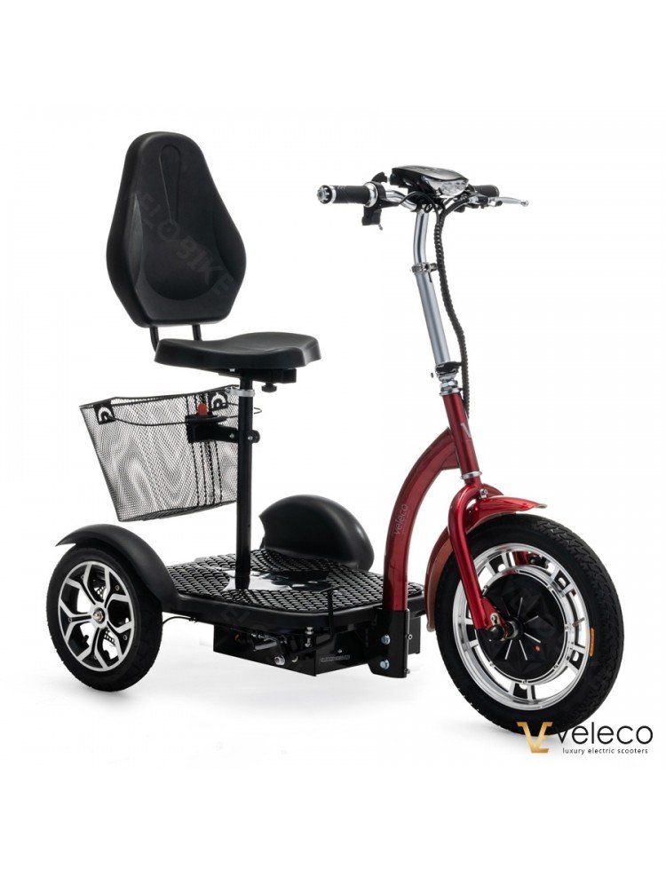 Trottinette électrique ZT16 de Veleco pour personnes à mobilité réduite Trottinette électrique ZT16 de Veleco pour seniors,