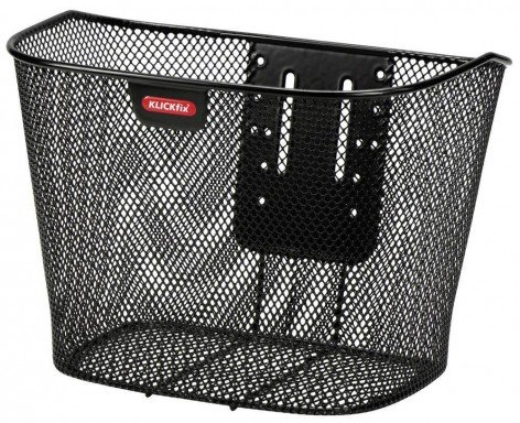 Panier amovible (NOIR) Panier amovible à l'arrière qui peut être mis à l'avant aussi, fourni pour faire vos courses