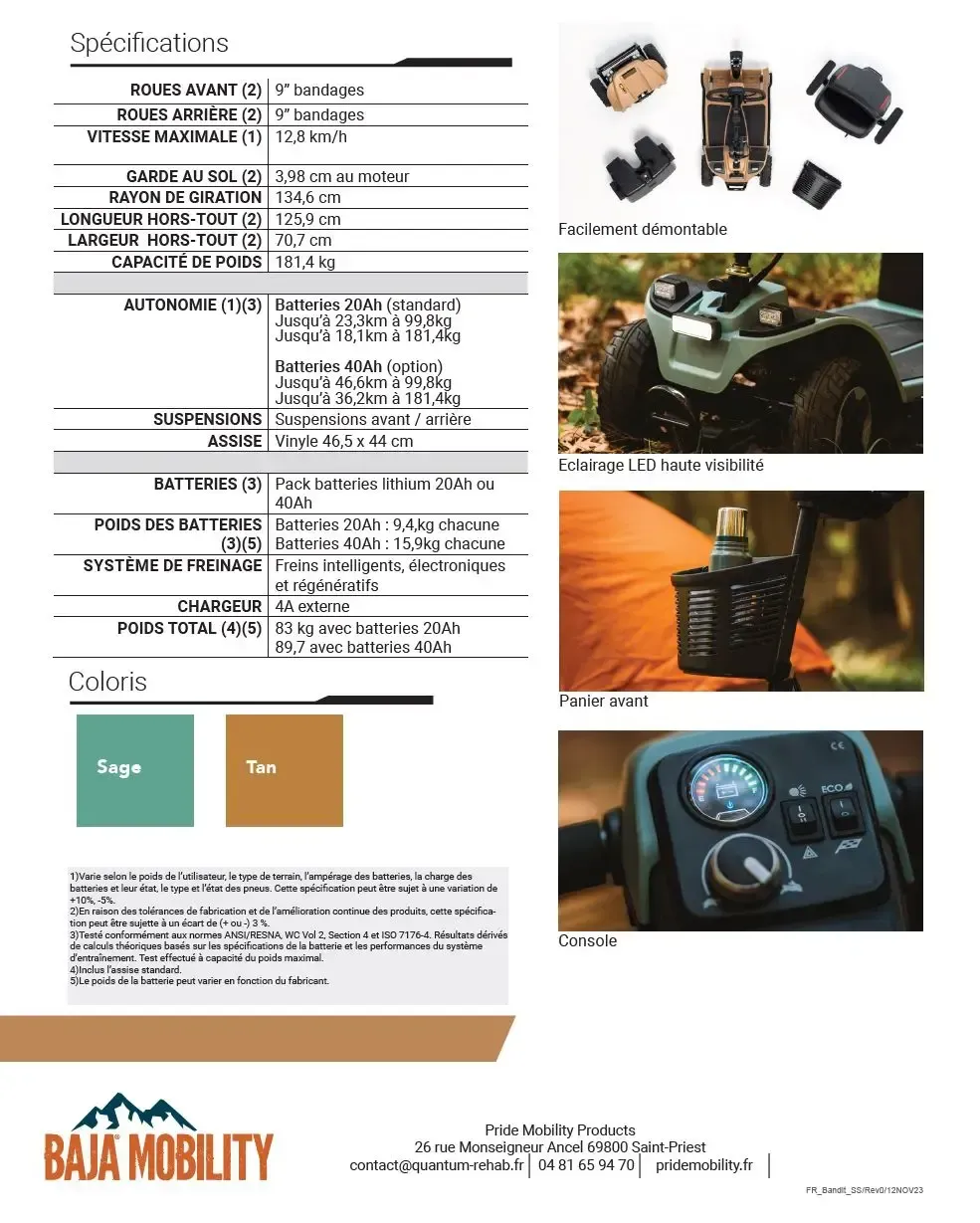 Préparez-vous pour un voyage plein de sensations. Montez sur le Bandit et ressentez la montée d’adrénaline.