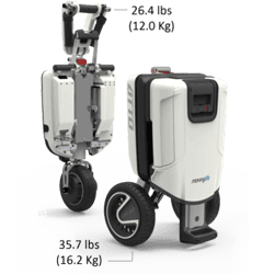 Le poids du Scooter électrique pliable 4 roues ATTO Le poids du Scooter électrique pliable 4 roues ATTO