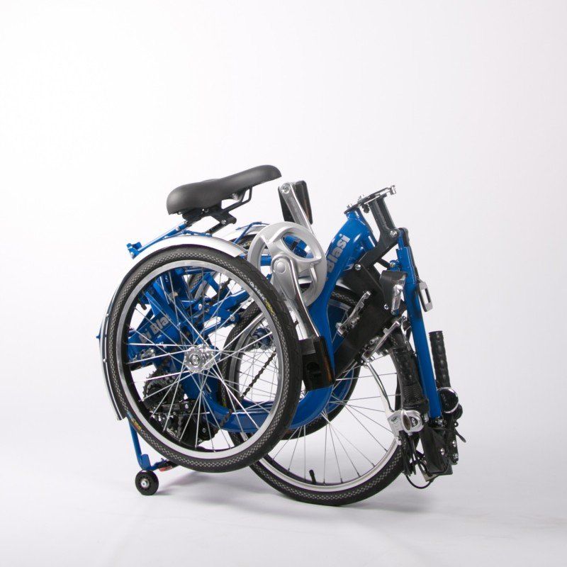 Tricycle Pliant R32 _ R34 électrique à assistance électrique R32 Electrique est équipé d’un moteur de 250W