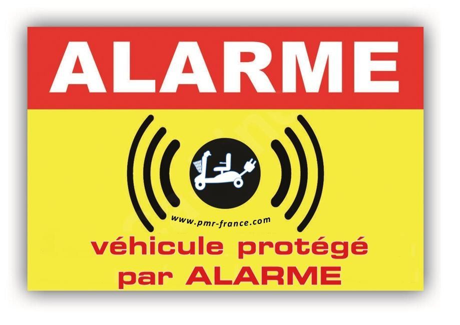 Logo des alarmes de scooters : garantie de qualité et de fiabilité pour la mobilité réduite