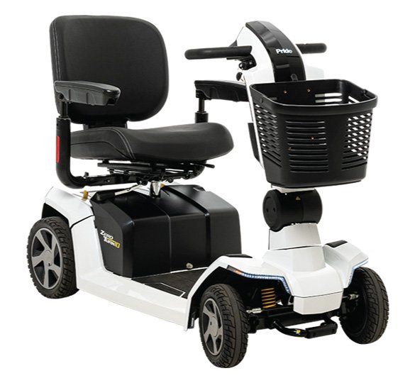 Scooter électrique Pride Mobility Zero Turn 10 - Maniabilité exceptionnelle grâce au système i-Turn. Puissant, confortable et adapté à tous les terrains
