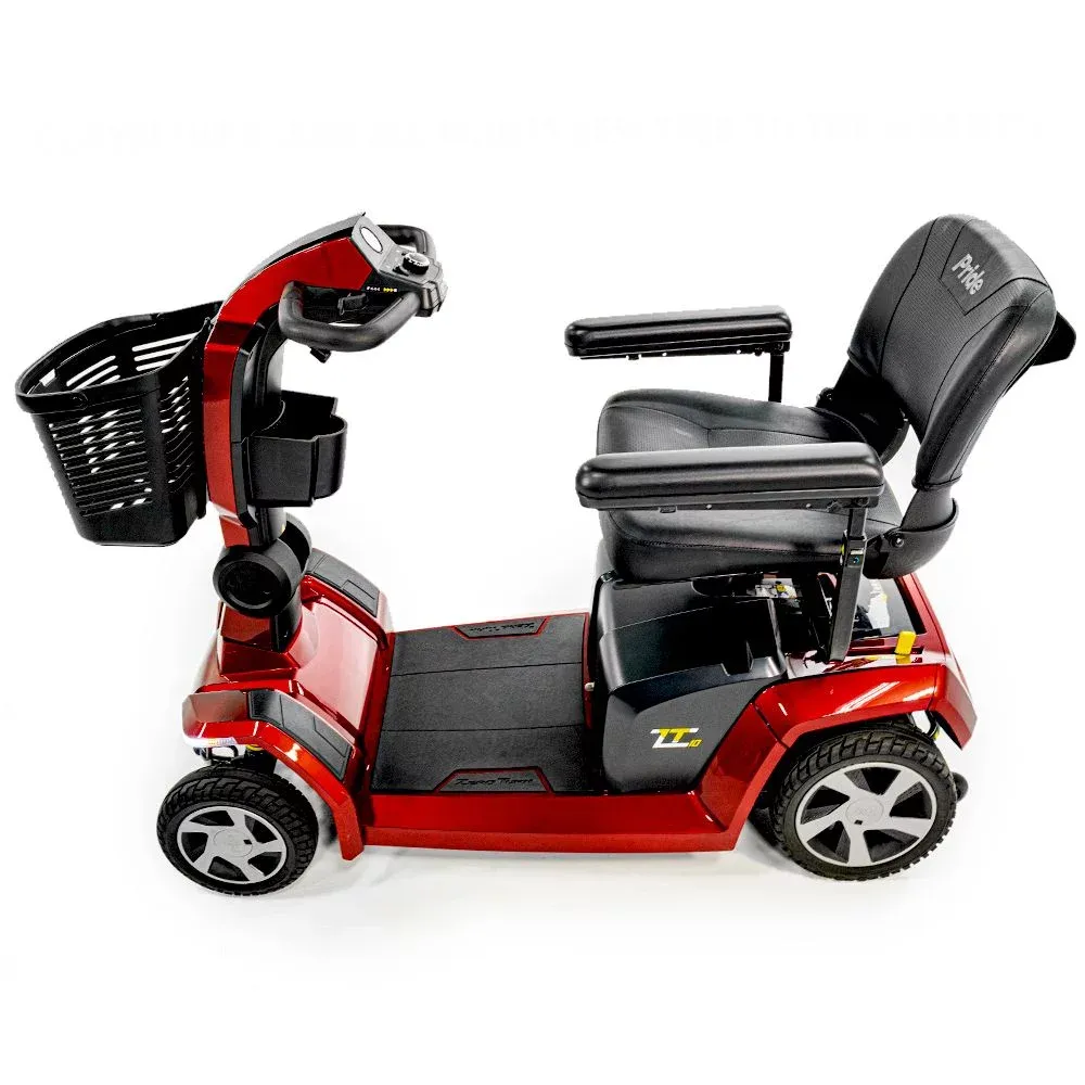 Scooter électrique Pride Mobility Zero Turn 10 - Manœuvrez en douceur grâce à son rayon de giration réduit et à la technologie iTurn