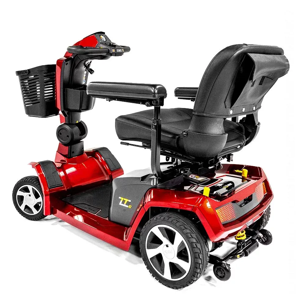 Scooter électrique Pride Mobility Zero Turn 10 - Maniabilité exceptionnelle grâce à la technologie iTurn. Conçu pour les terrains variés et les espaces restreints