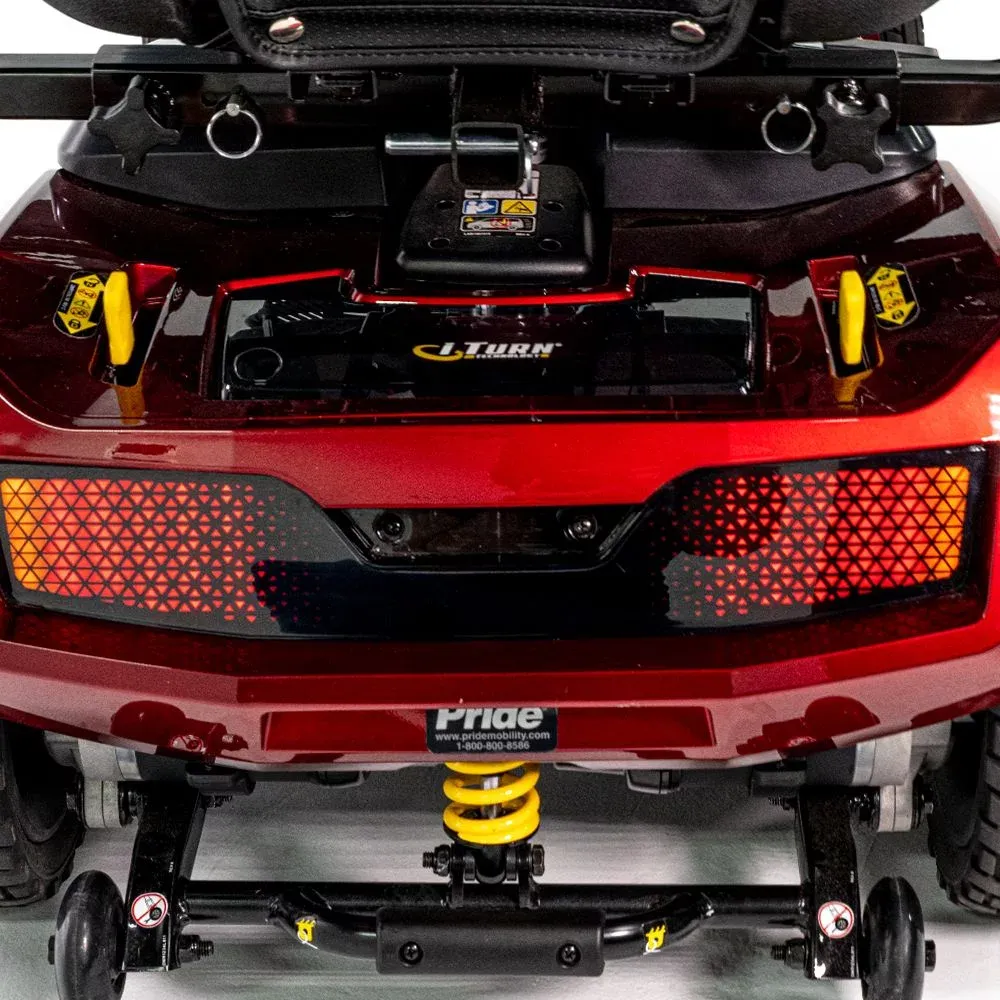 Scooter Pride Mobility Zero Turn 10 : performances optimales pour intérieur et extérieur, suspension CTS, vitesse max 10 km/h