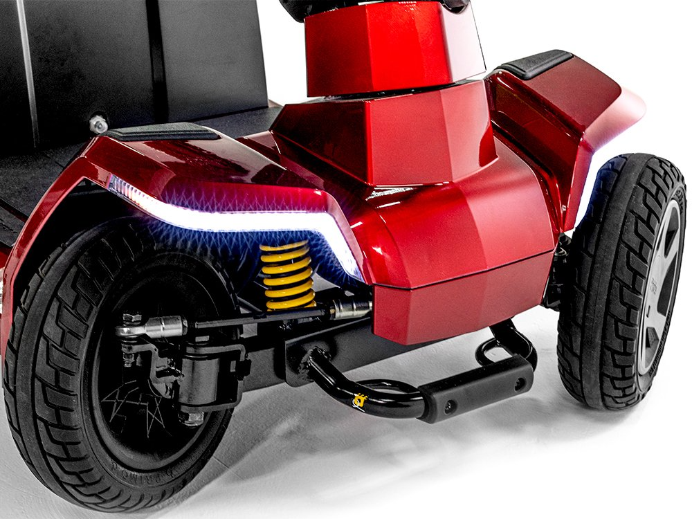Scooter électrique Pride Mobility Zero Turn 10 : Puissant, confortable, adapté aux utilisateurs jusqu'à 180kg