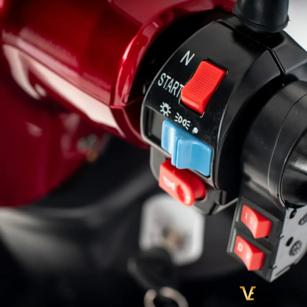 Scooter ZT15 VELECO: Prêt à l'emploi, frein électromagnétique, autonomie jusqu'à 60 km, compteur de vitesse LED. Confort et stabilité assurés