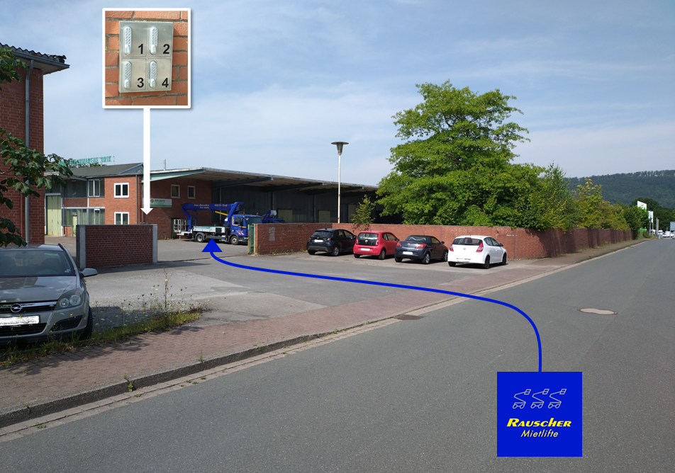 Holzminden LKW-Arbeitsbühnen Abholstation