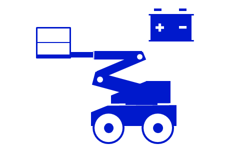 Gelenkteleskop-Arbeitsbühnen Allrad