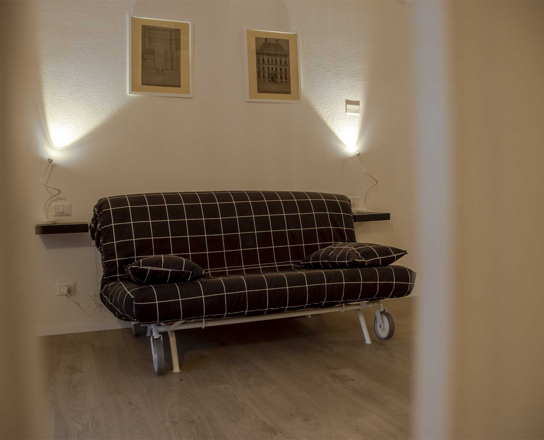 Particolare divano letto Appartamento 1