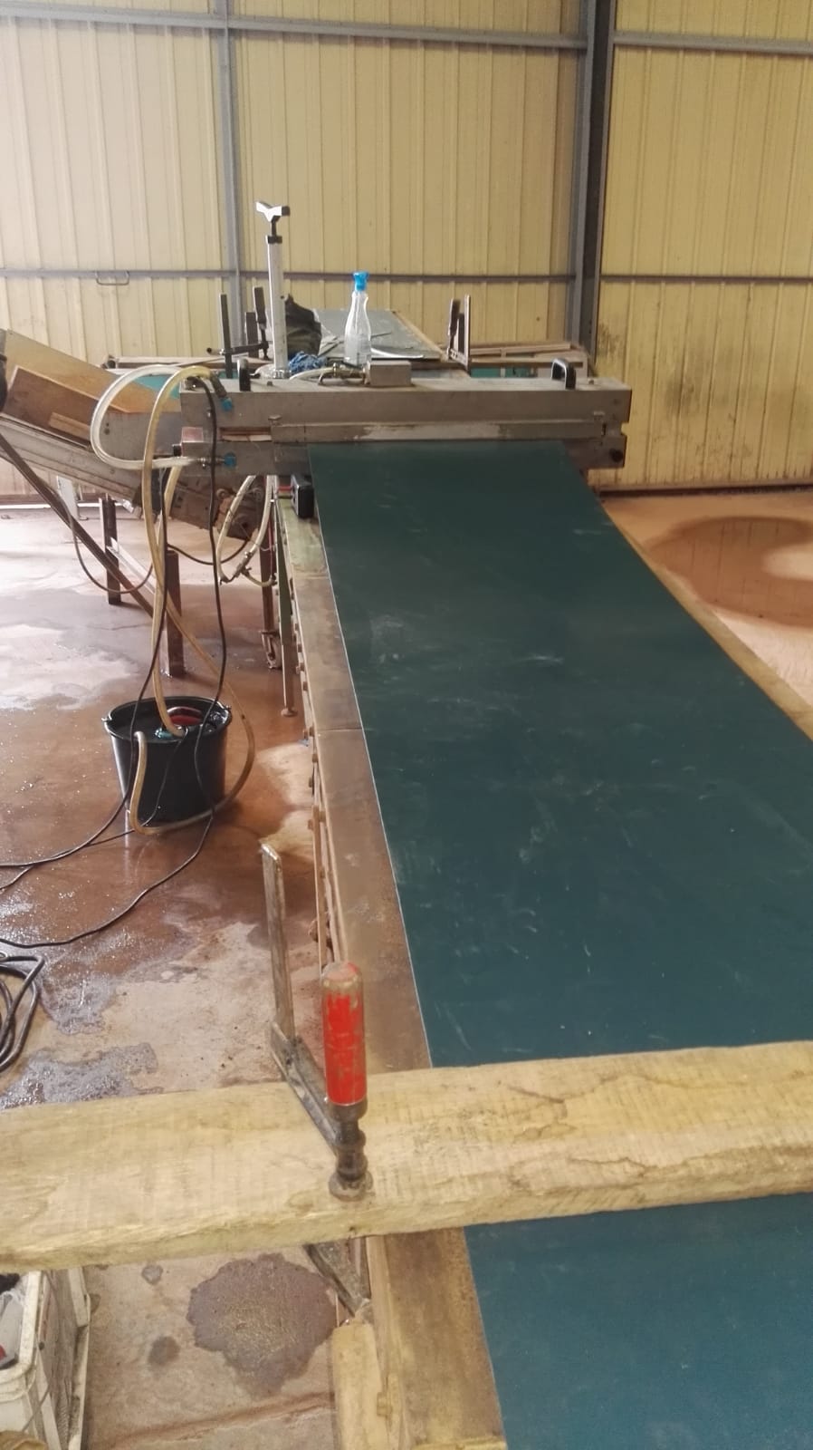 PVC-Band beim abheitzen