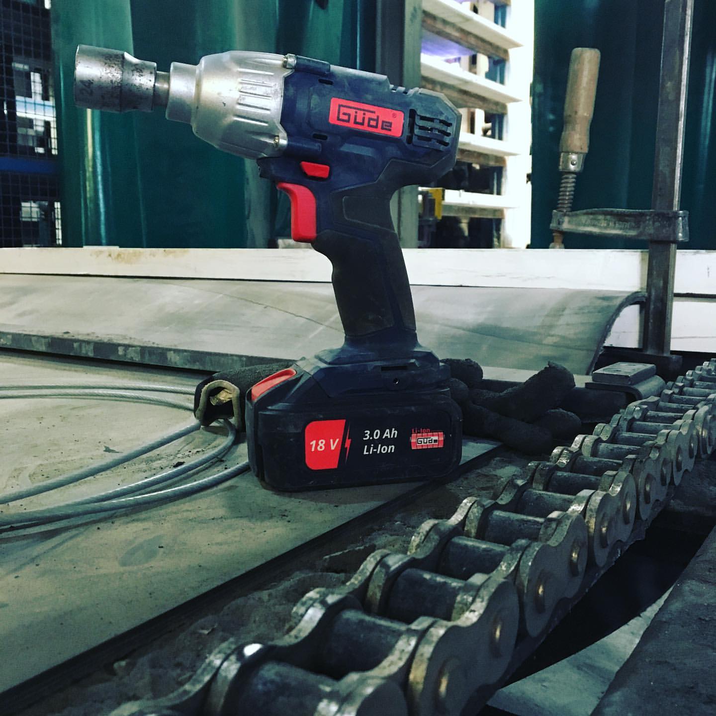 Güde Werkzeug im Einsatz