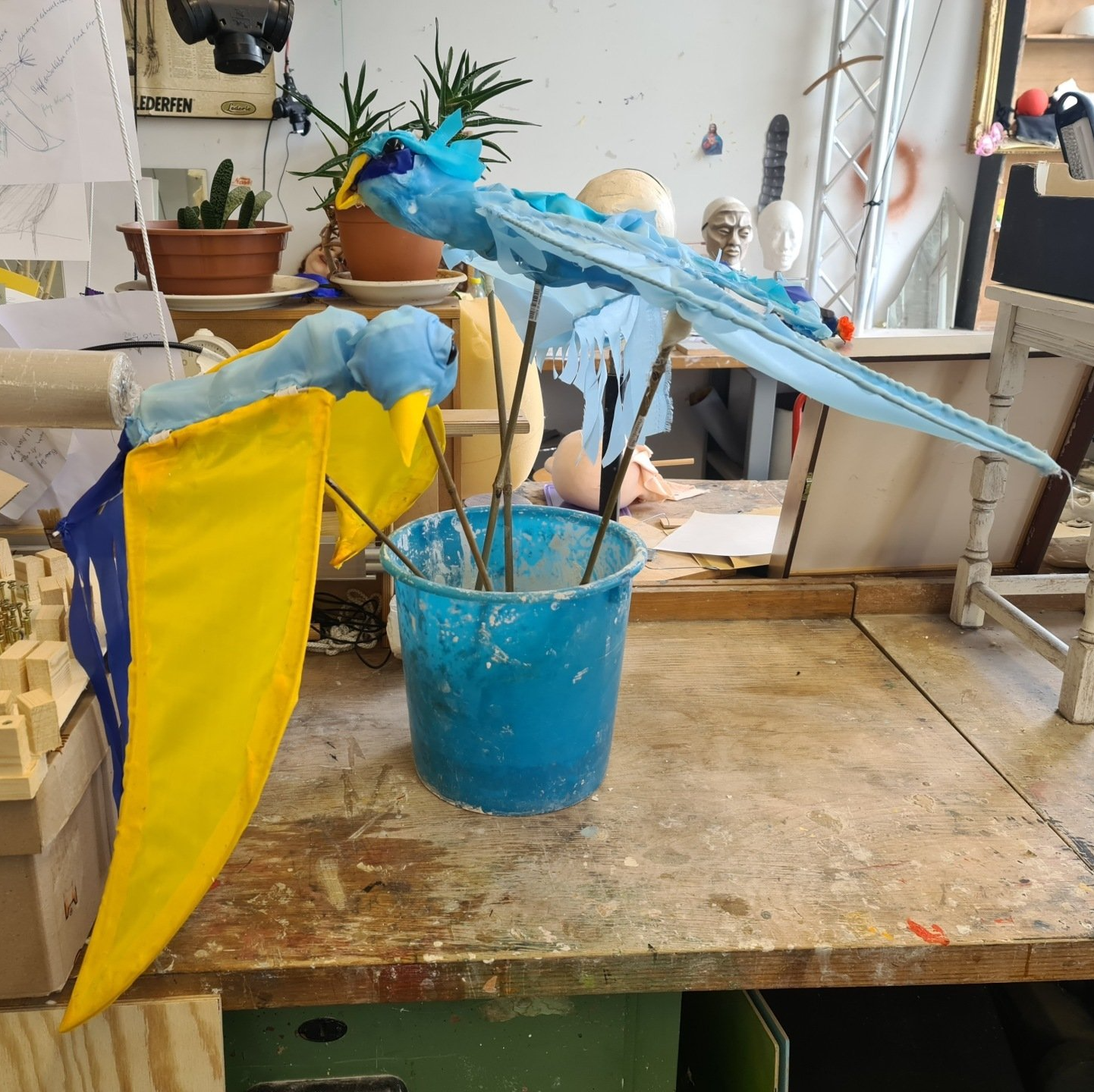 Prototypen Vogelfiguren Workshop