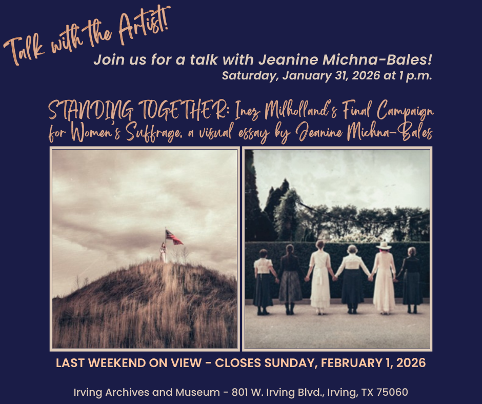 Join us for a talk with artist Jeanine Michna-Bales on January 31st, 2026 at 1 pm
