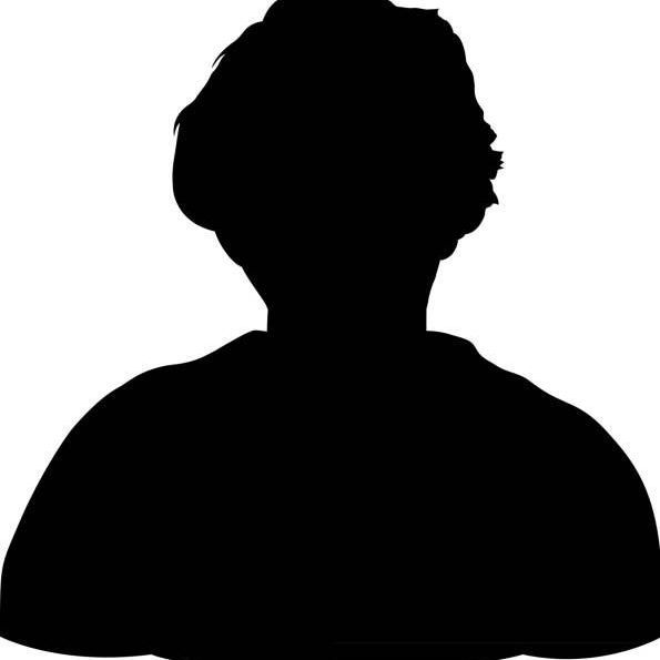 Generic silhouette of a head