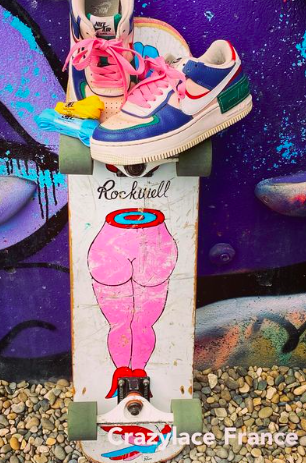 Lacets plats skateboard