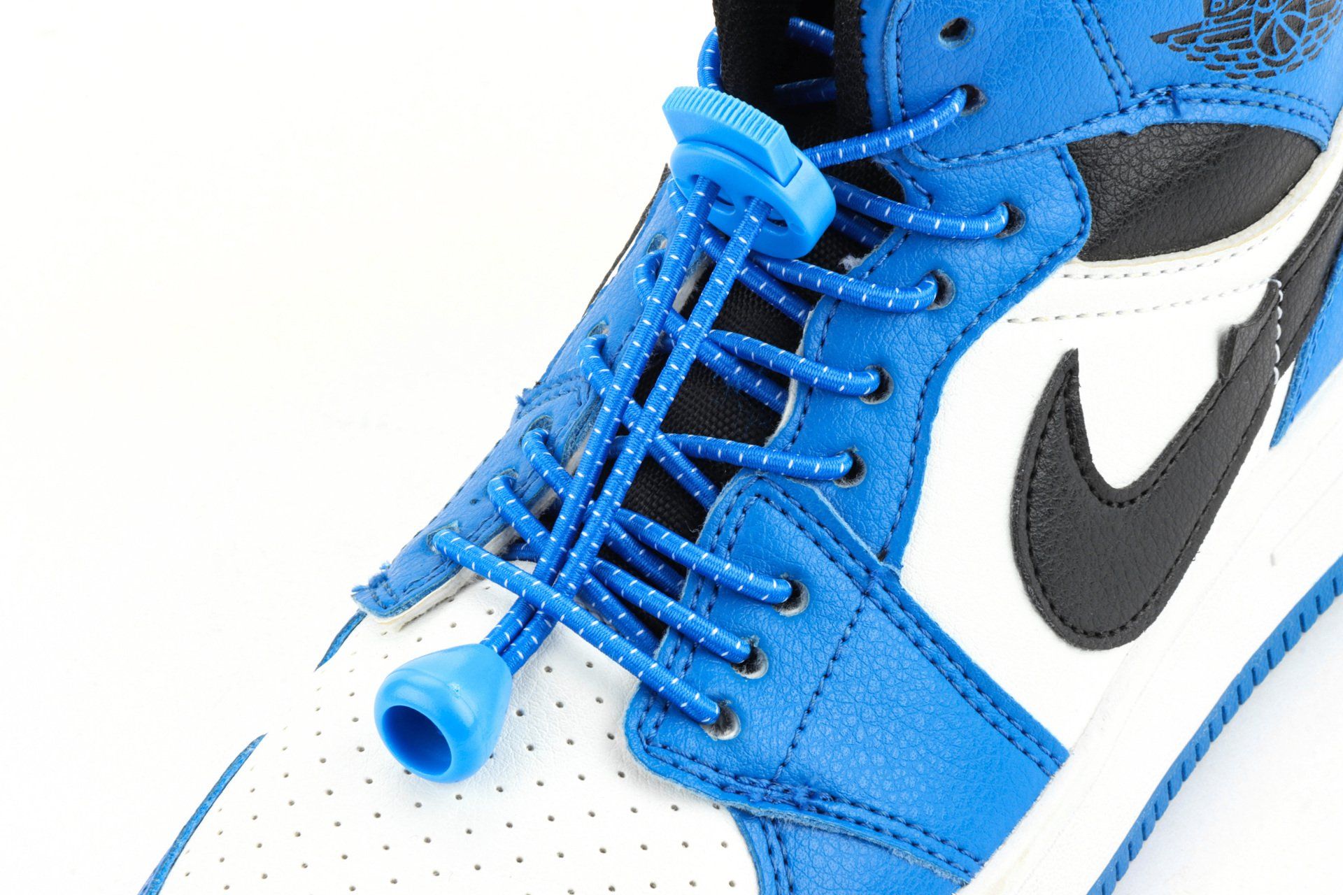 Lacets Irun ronds fins élastiques colorés pour sneakers et baskets running