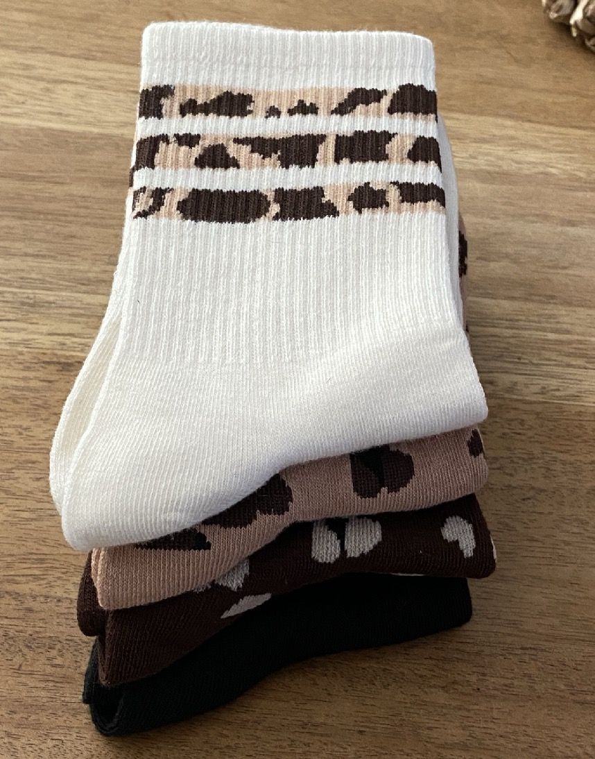 Chaussettes femme Leopard - Crazylace
