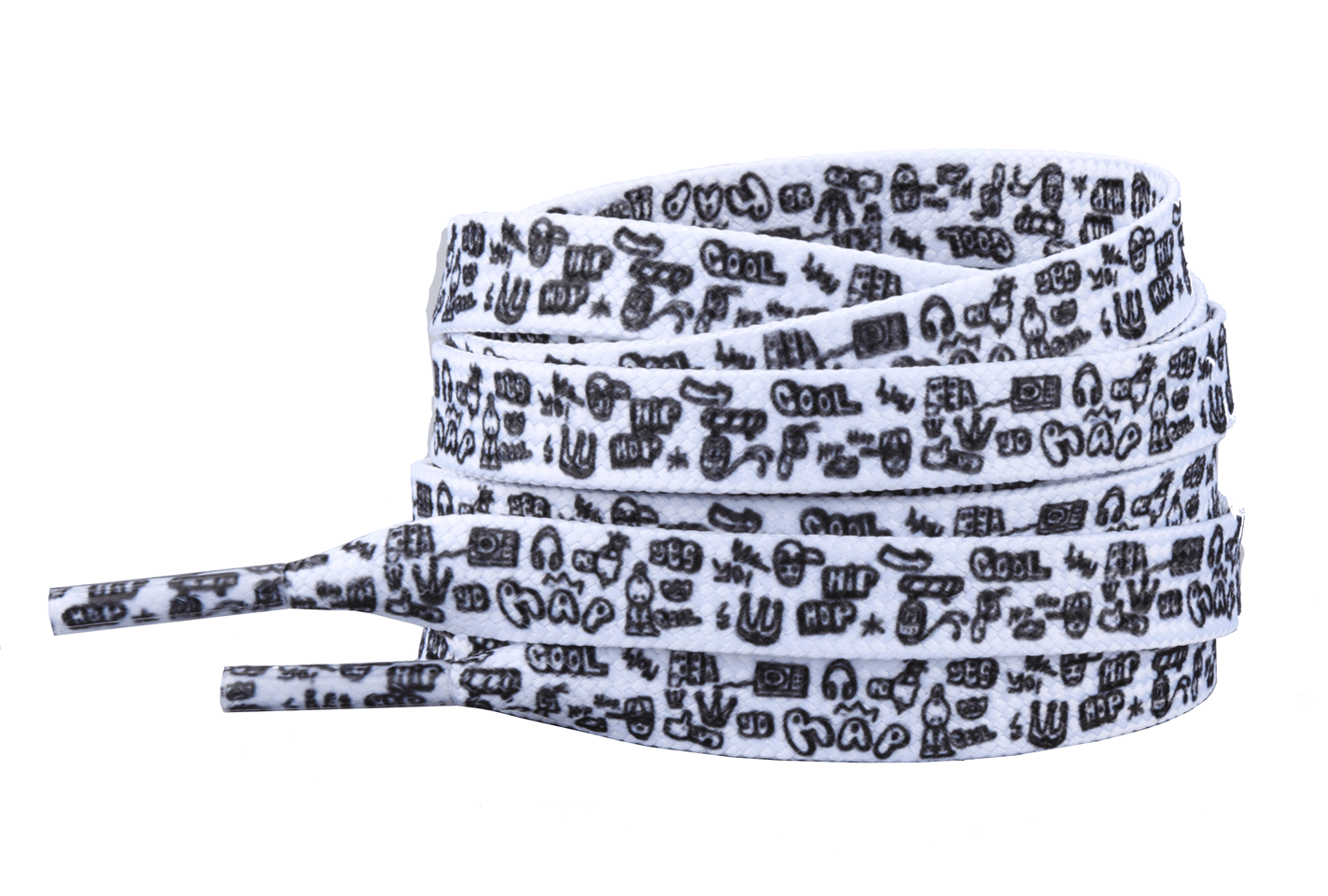 lacets imprimés Rap