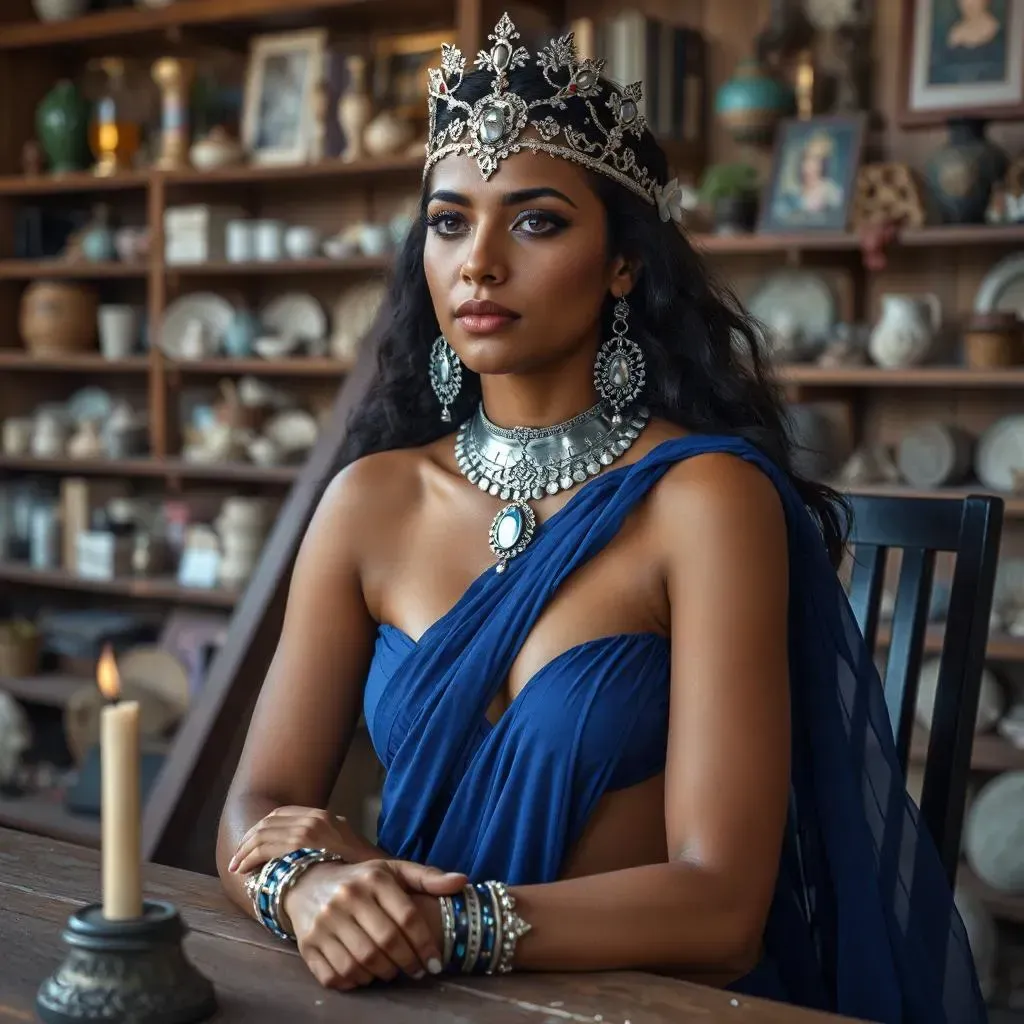 babalawo rezando a orula santera Alexandra hija de Yemaya consultando