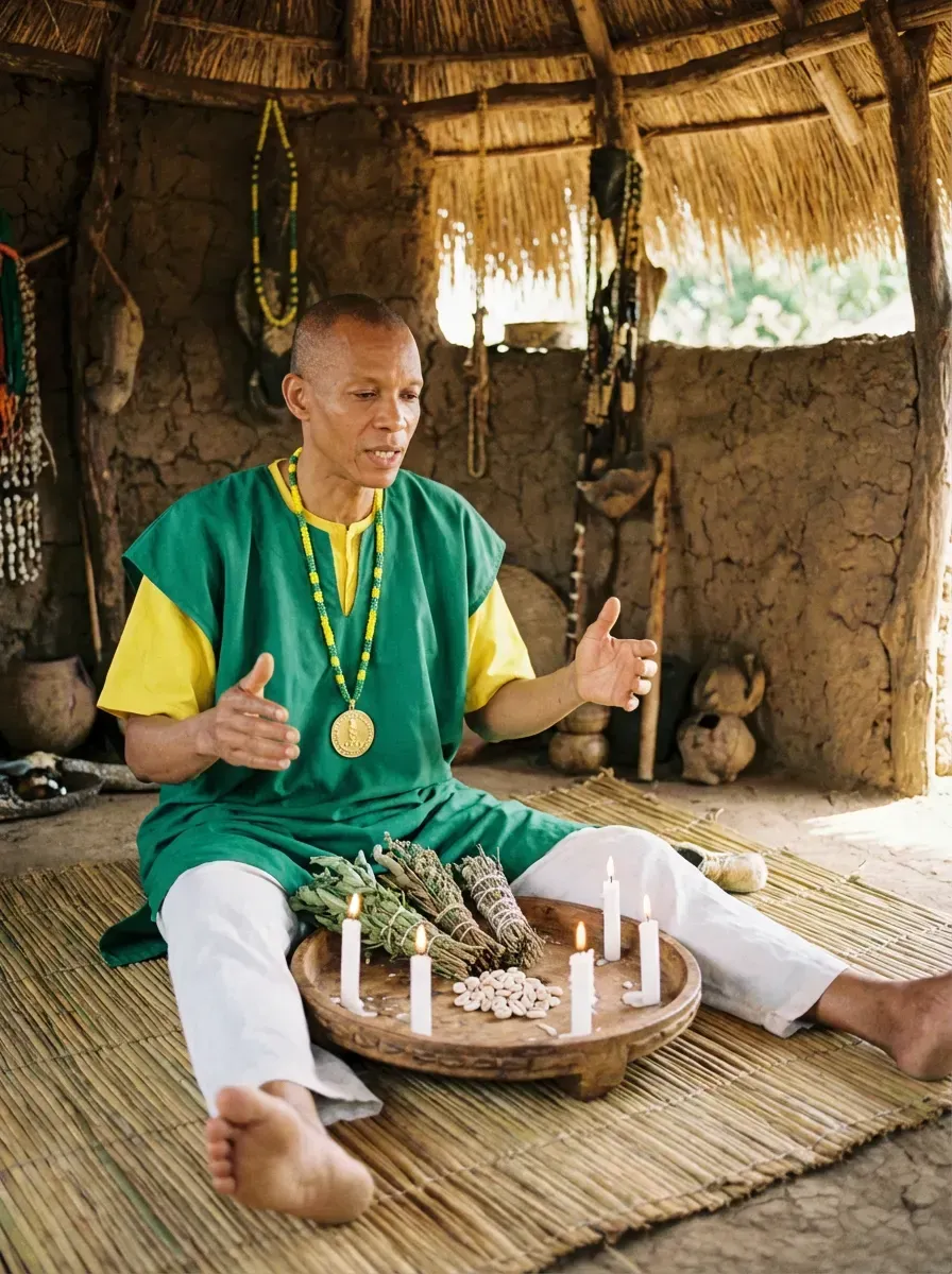 Santería seria y tradicional en Texas