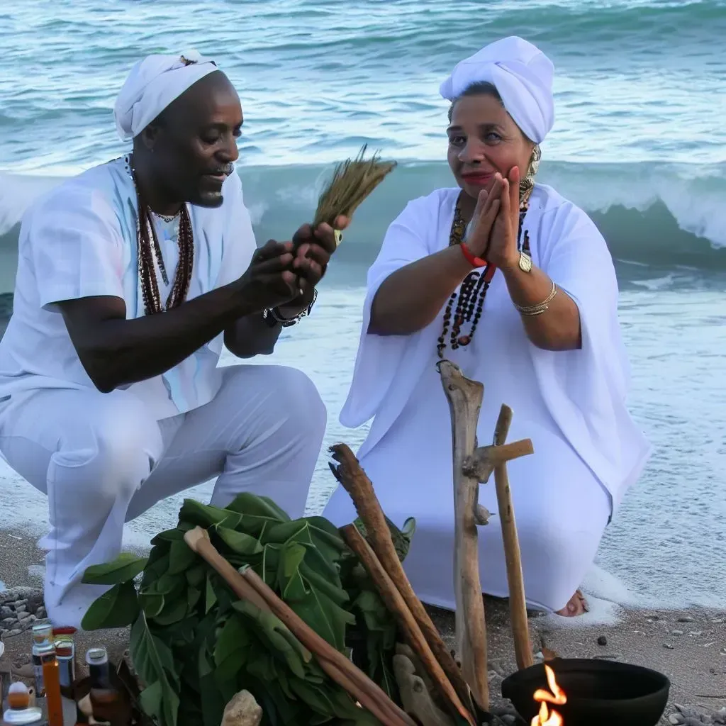 Se hace al pie de egbe consulta con Egbe Orun doble espiritual destino yoruba