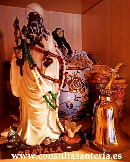 Obatala altar Obatala consulta de santería