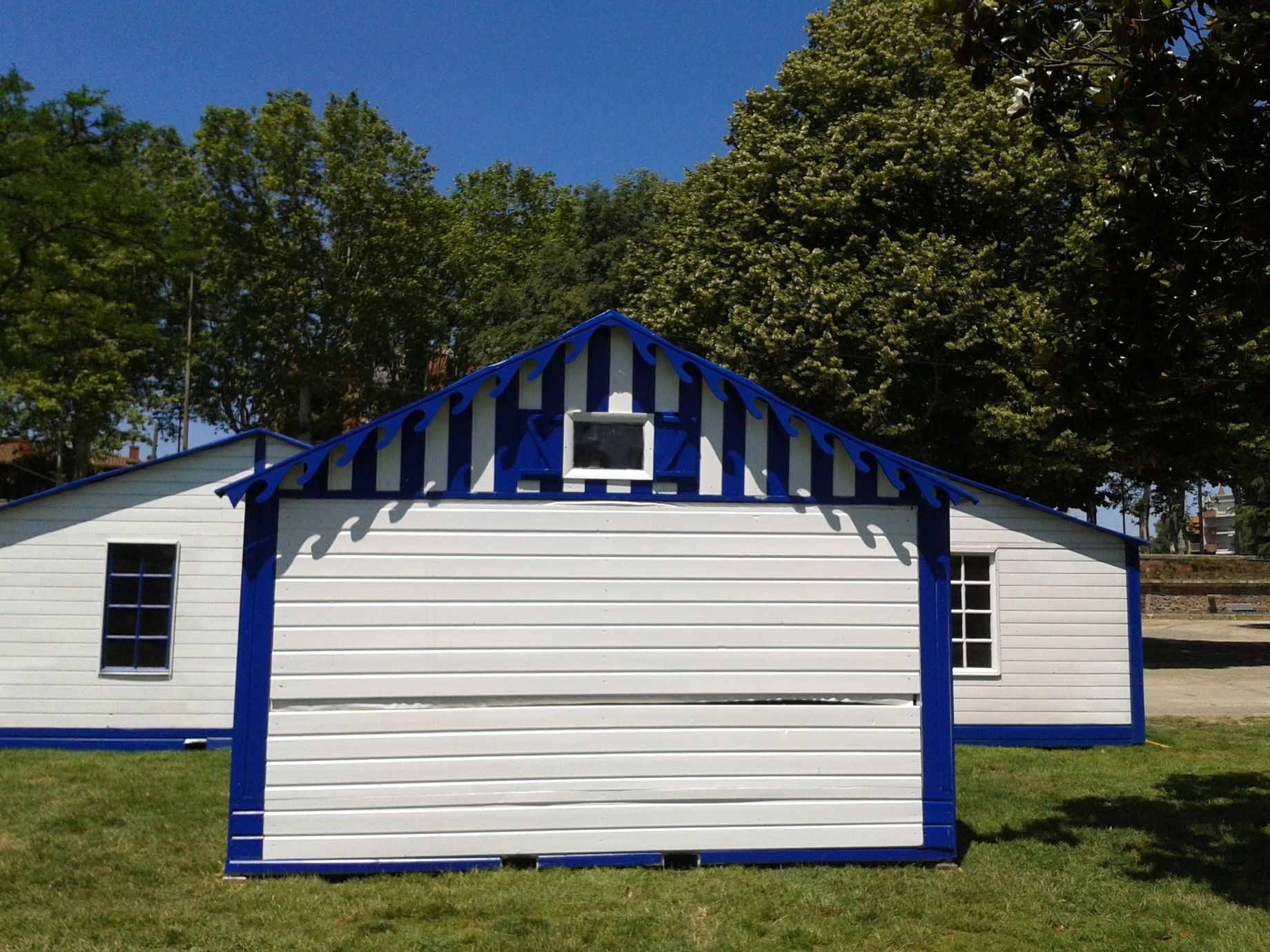 Cabane de plage pliable