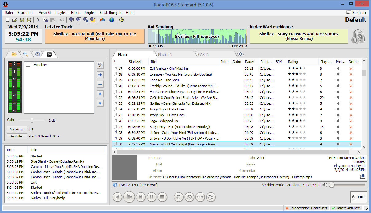 como transmitir con radioboss