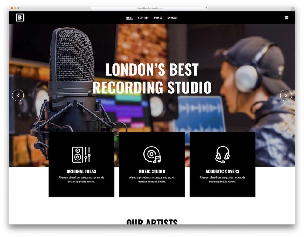 temas wordpres radio streaming