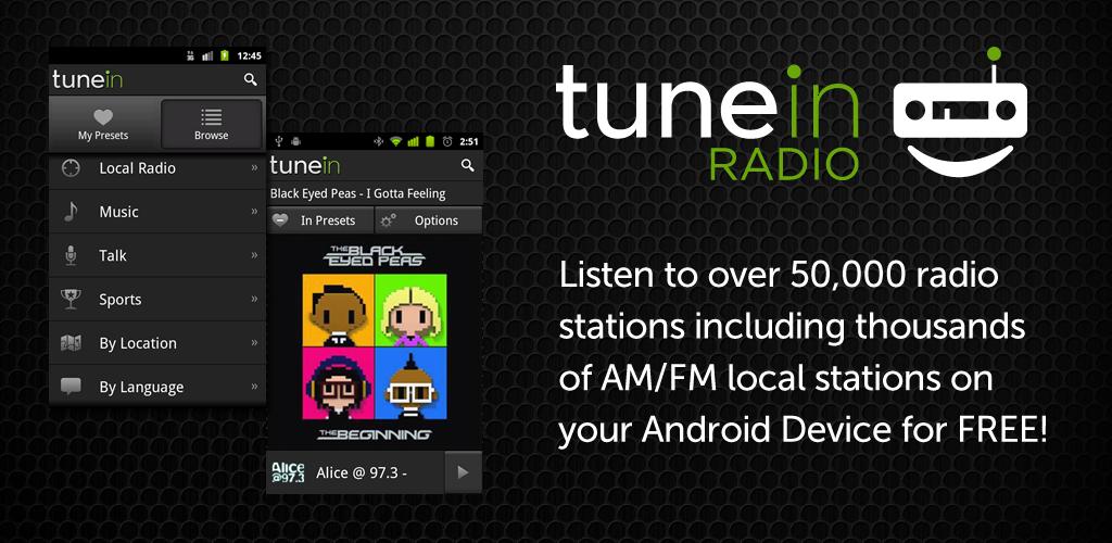 añadir radio en tunein 2024