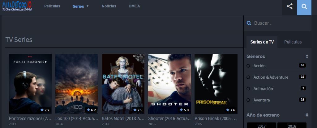 ver series castellano 2025