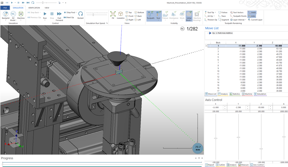CAM-System isCAM zur Bahnplanung von 3D-Daten für die Produktion mit adAM-3D-Druckern